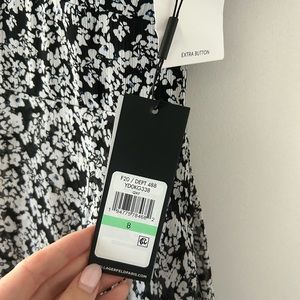 BNWT floral Karl Lagerfeld midi dress